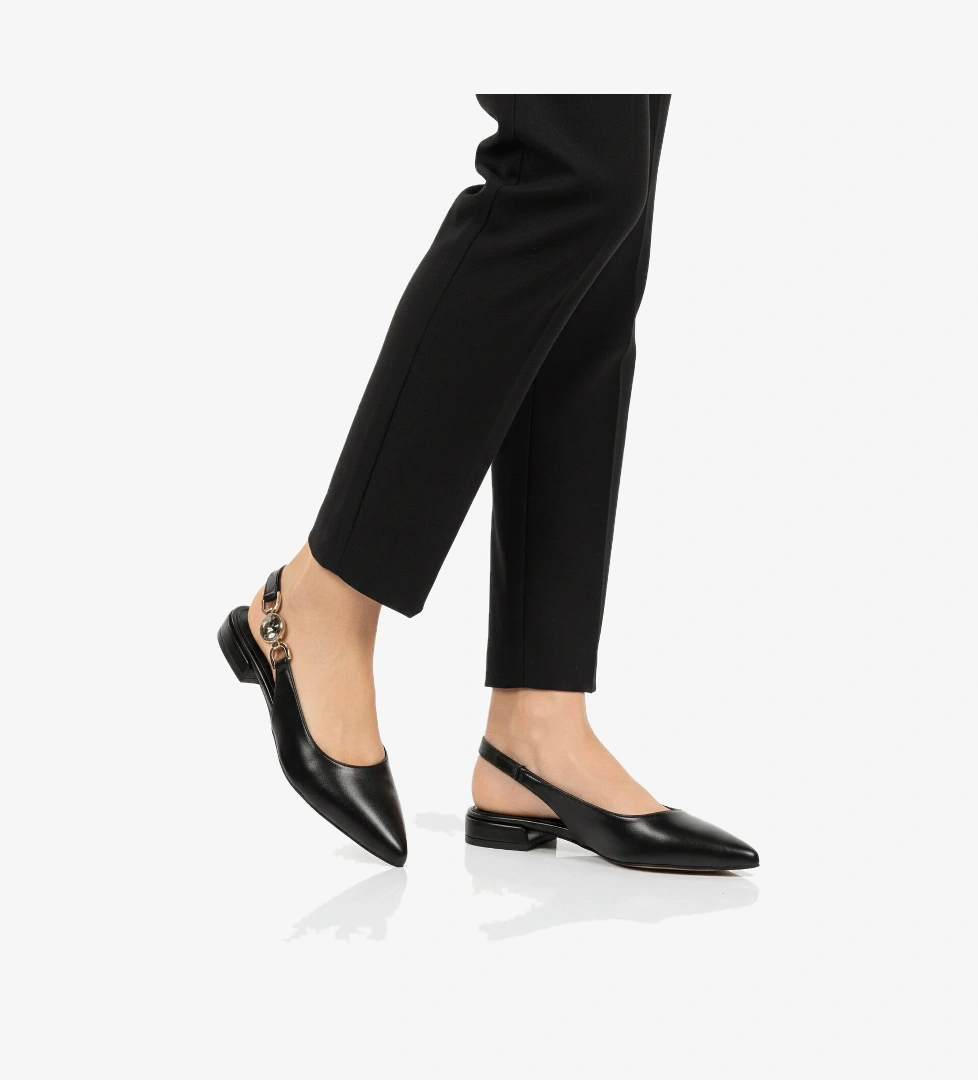 Ayakmod Siyah Ayakmod Hafif Kadın Babet 312573 Z