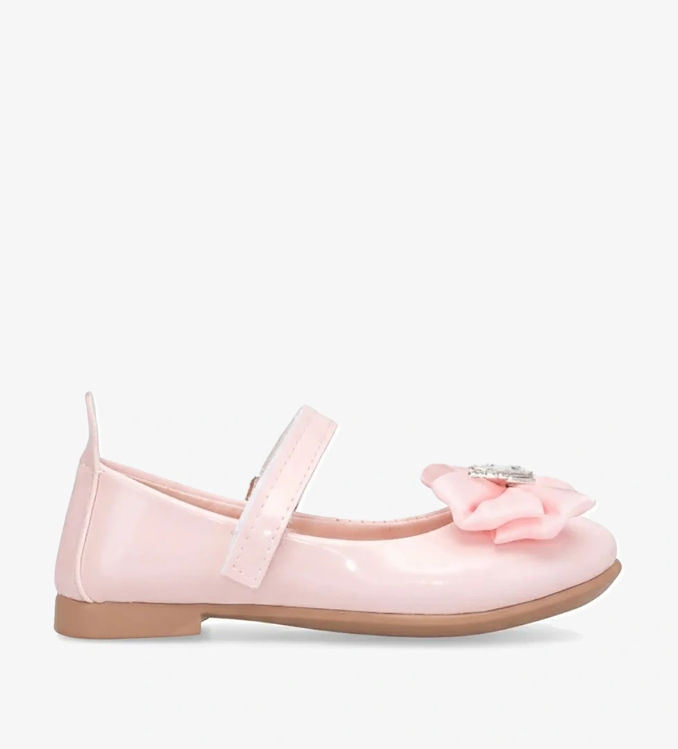 Ayakkabı Fuarı Beyaz Ayakkabı Fuarı Elit Hy HY-P-501-26Y Patik Kız Çocuk Babet