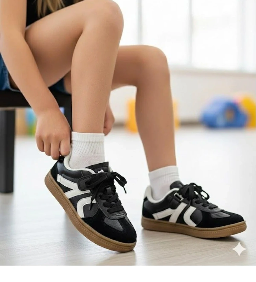 Fort Cool Berry Anatomik Rahat Cırtlı Sneaker Kız Çocuk Ayakkabı