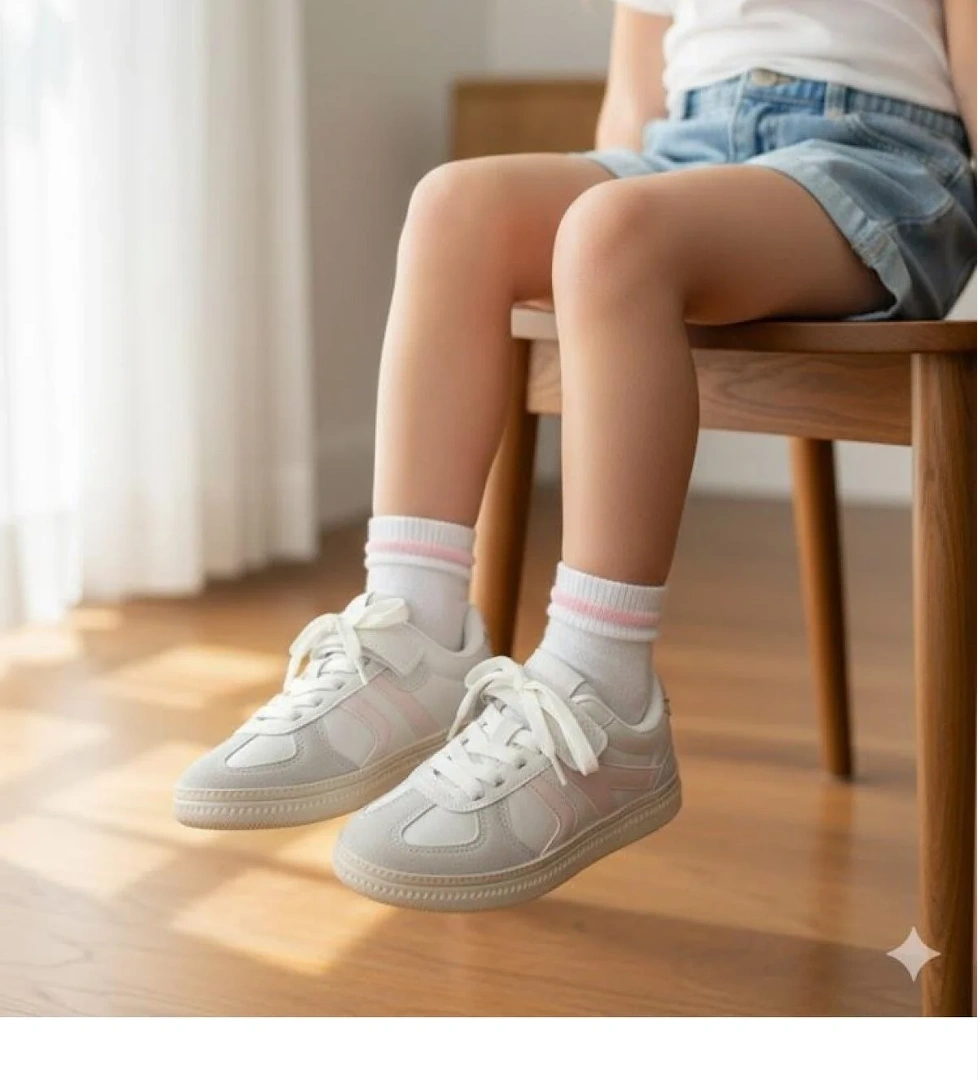 Fort Cool Berry Anatomik Rahat Cırtlı Sneaker Kız Çocuk Ayakkabı