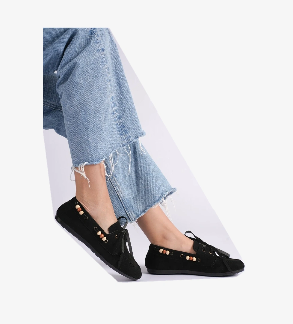 Tonny Black Kahverengi Tonny Black Rahat Kalip Kadın Günlük Tokalı Babet