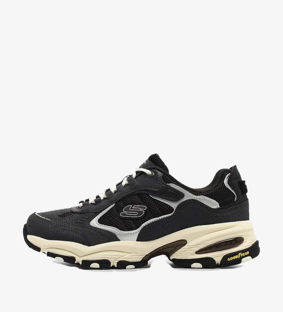 Skechers Bayan Ayakkabı 180247 BKSL SİYAH-GÜMÜŞ
