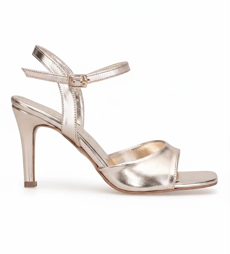 Ayakkabı Fuarı Gümüş Ayakkabı Fuarı Elit PM100 K2001C Kadın Klasik Topuklu