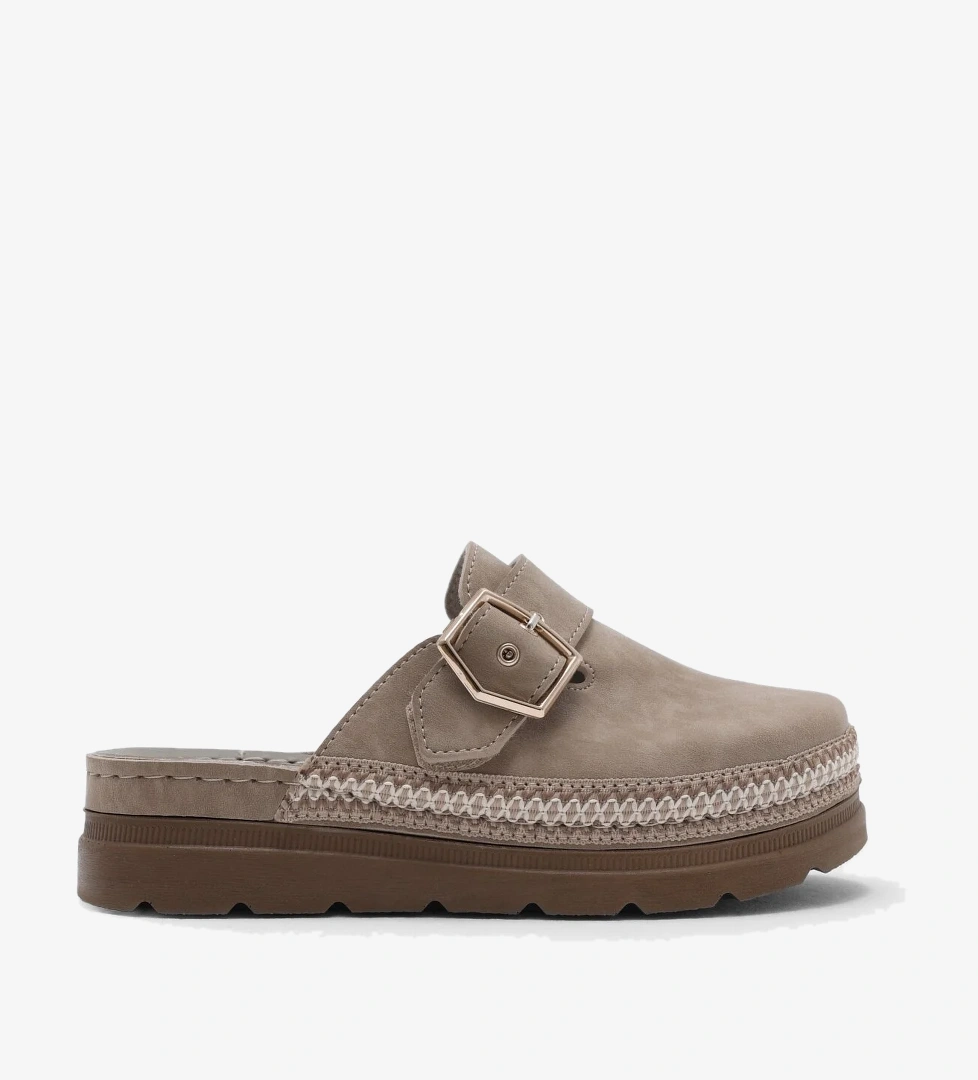 Tonny Black Siyah Tonny Black Poli Taban Kadın Rahat Kalıp Tokalı Terlik