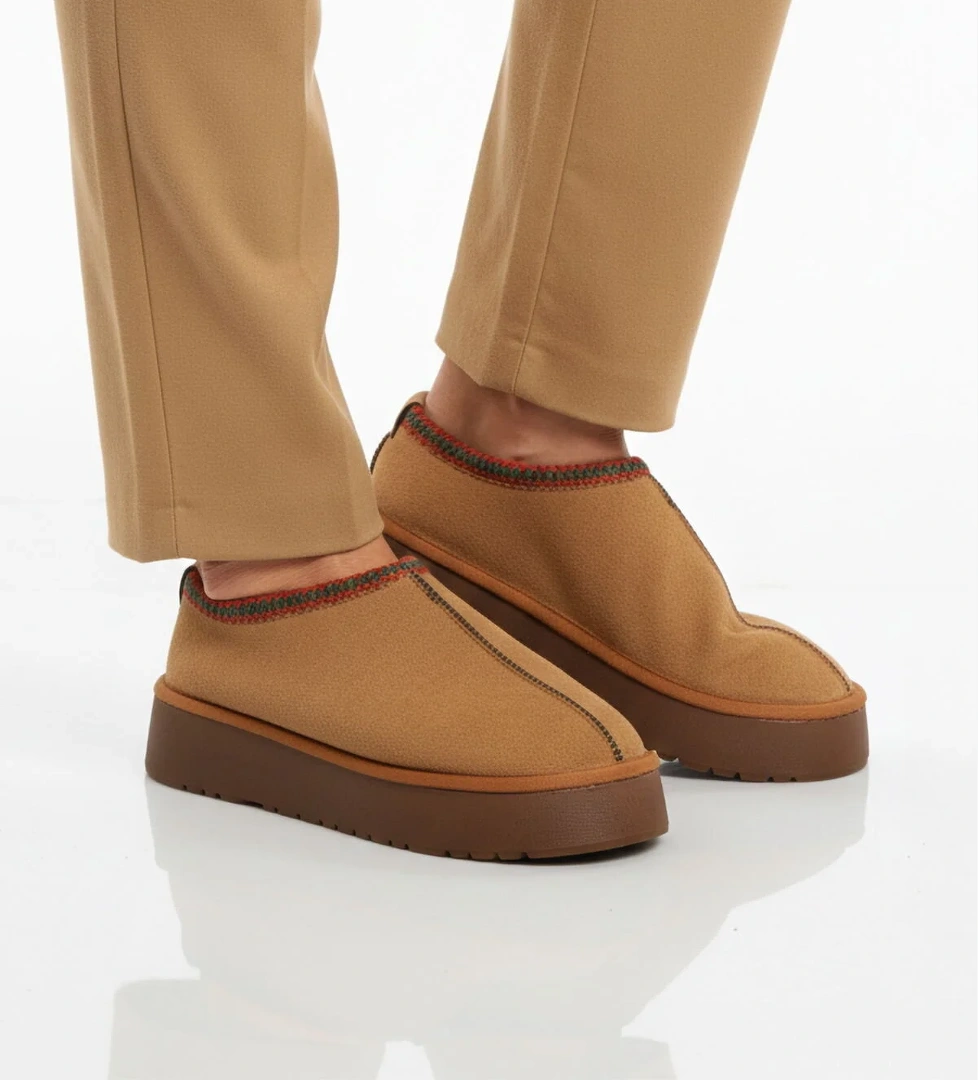 A Spor Siyah A Spor Aspor İçi Kürklü Kadın Casual Ayakkabı