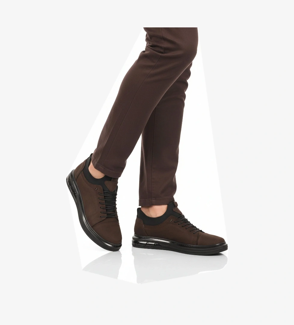 A Spor Siyah A Spor Aspor Nubuk Erkek Casual Ayakkabı