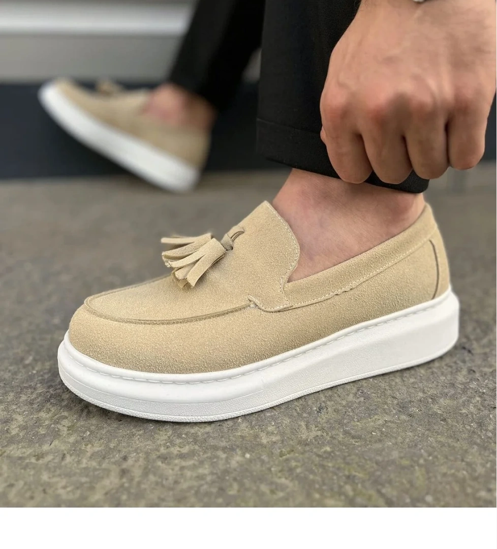 Pabucmarketi Bej Pabucmarketi Keten