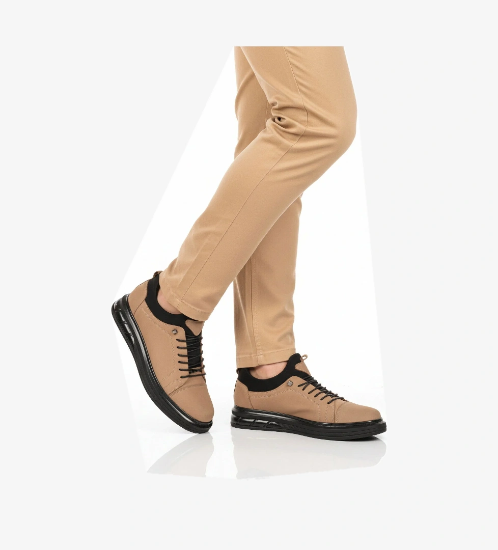 A Spor Siyah A Spor Aspor Nubuk Erkek Casual Ayakkabı