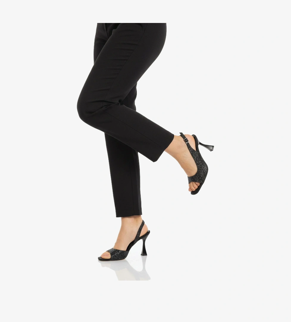 A Spor Gümüş A Spor Aspor Saten Taş İşlemeli Kadın Abiye Ayakkabı