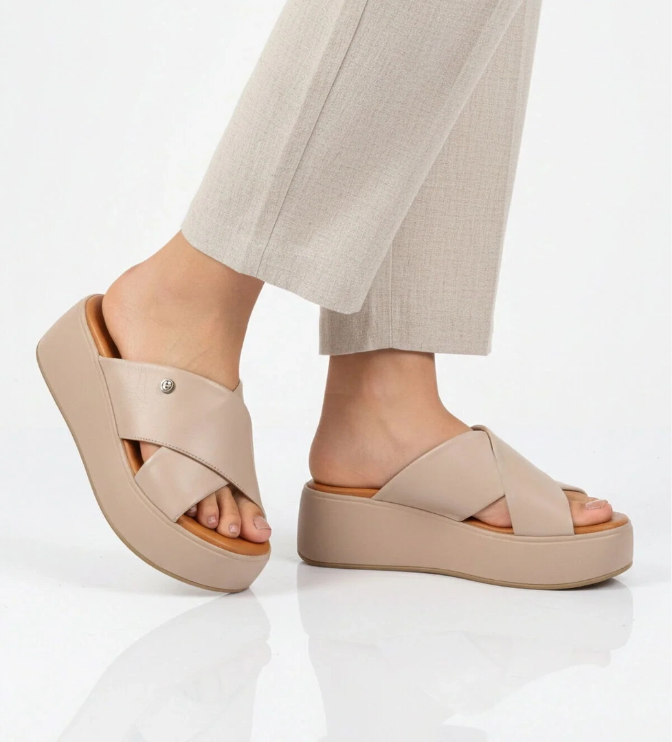 Pierre Cardin Bej Pierre Cardin Çapraz Bantli