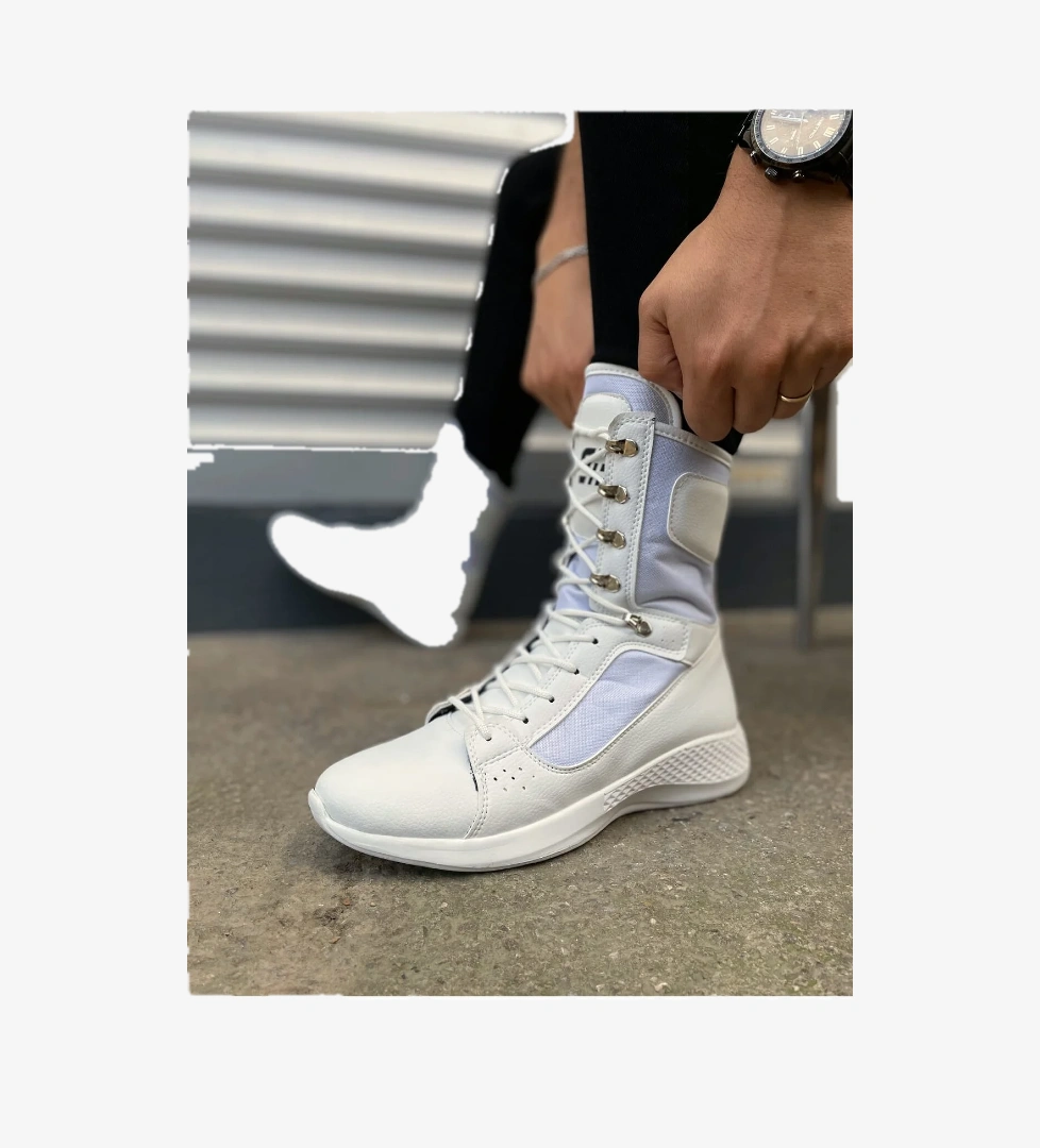 Pabucmarketi Haki Pabucmarketi Bağcıklı Erkek Postal Bot