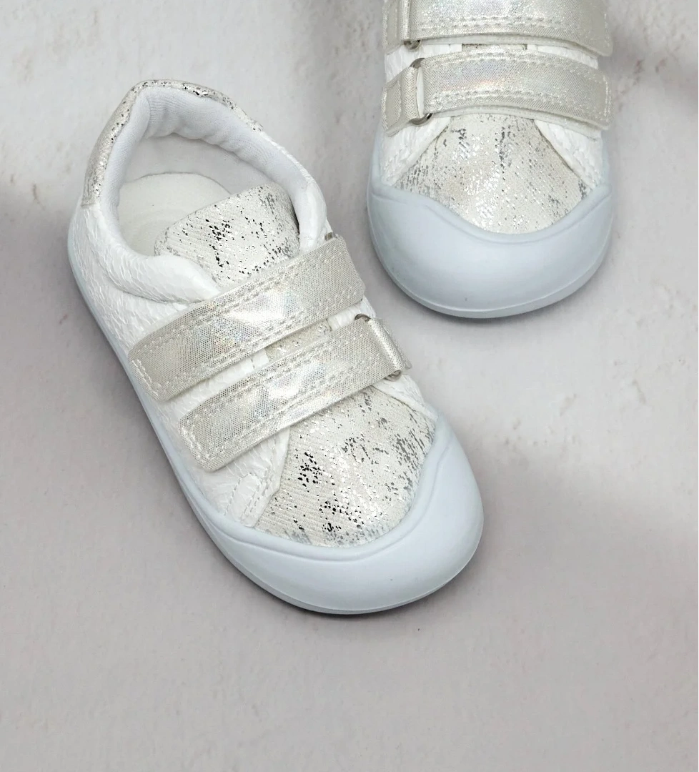 Tonny Black Kız Çocuk Beyaz İlk Adım Taşlı Rahat Kalıp Sneaker