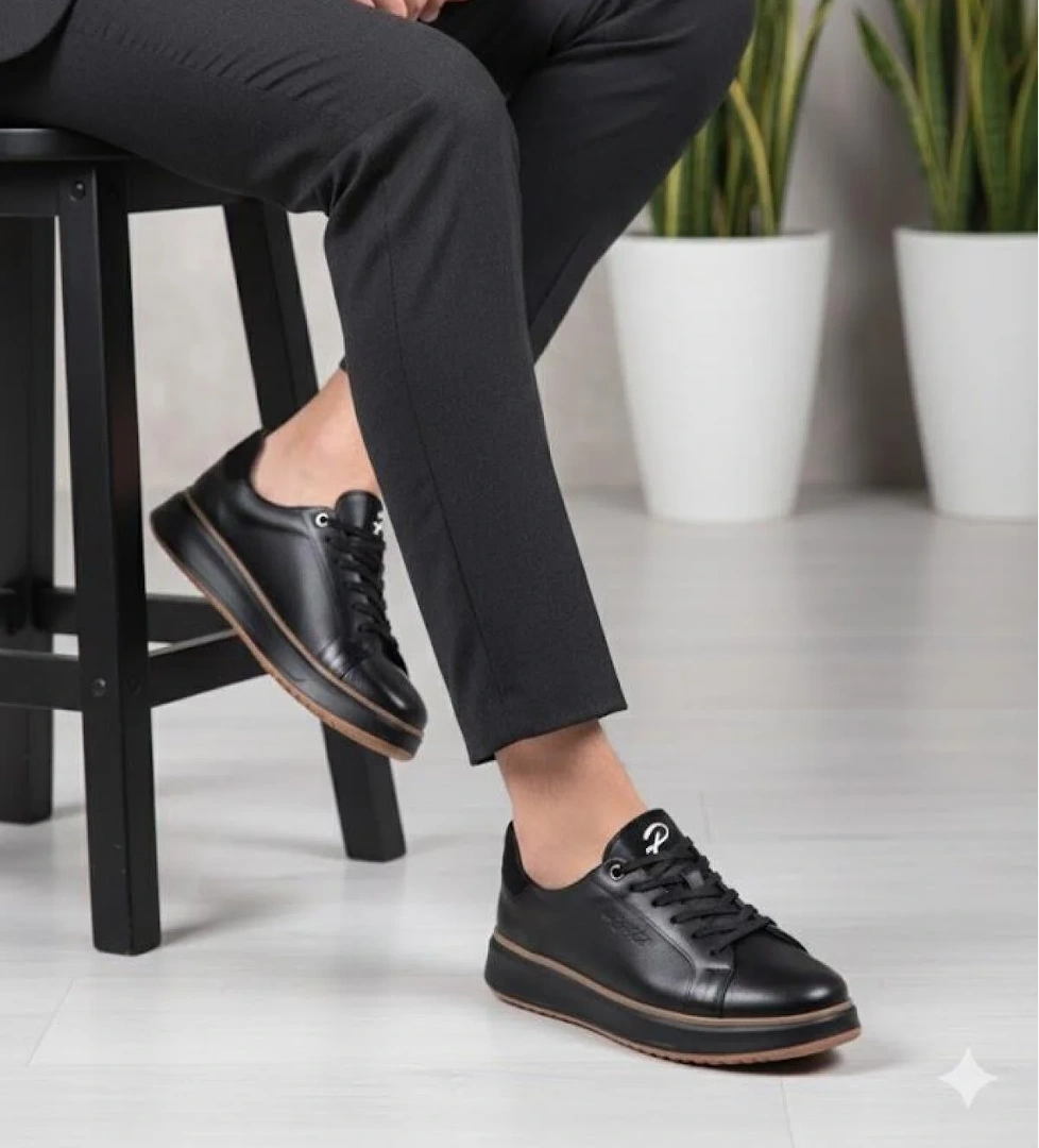 Pepita M643 Rahat Hafif Günlük Sneaker Hakiki Deri Erkek Ayakkabı