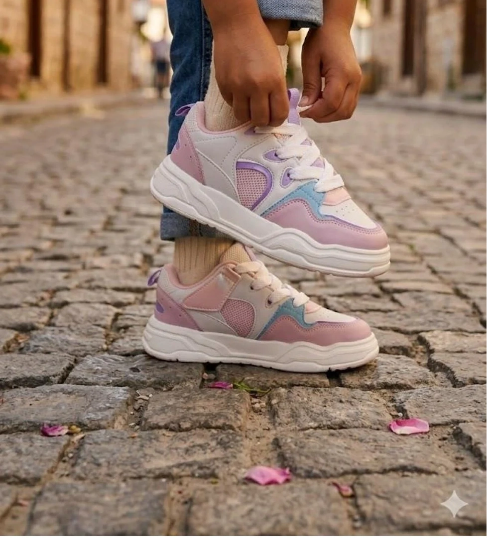 Fort Jacop Cool Anatomik Rahat Hafif Sneaker Kız Çocuk Ayakkabı