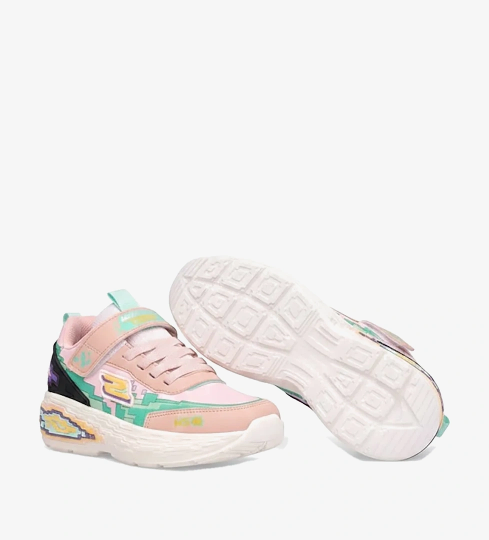 Ayakkabı Fuarı Elit 26YASWS0076 Filet Kız Çocuk Klasik Sneaker Pudra