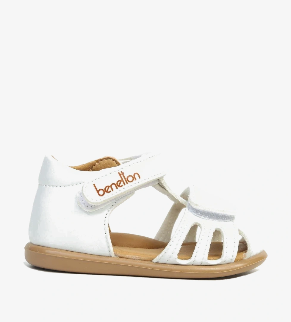 Benetton Çocuk Sandalet Beyaz BN-1531