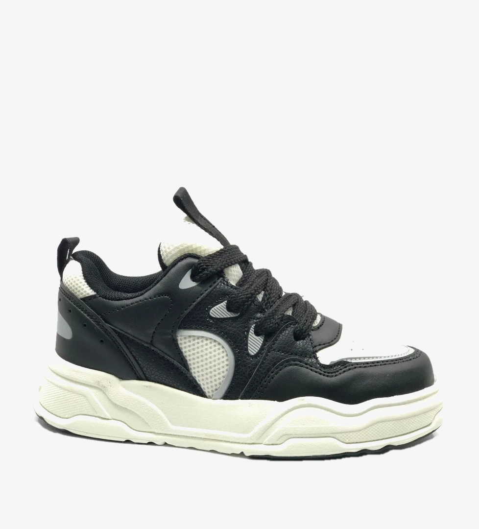 Cool Jacop Bağcık Görünümlü Cırt Cırtlı Sneaker Ortopedik Çocuk Spor Ayakkabı