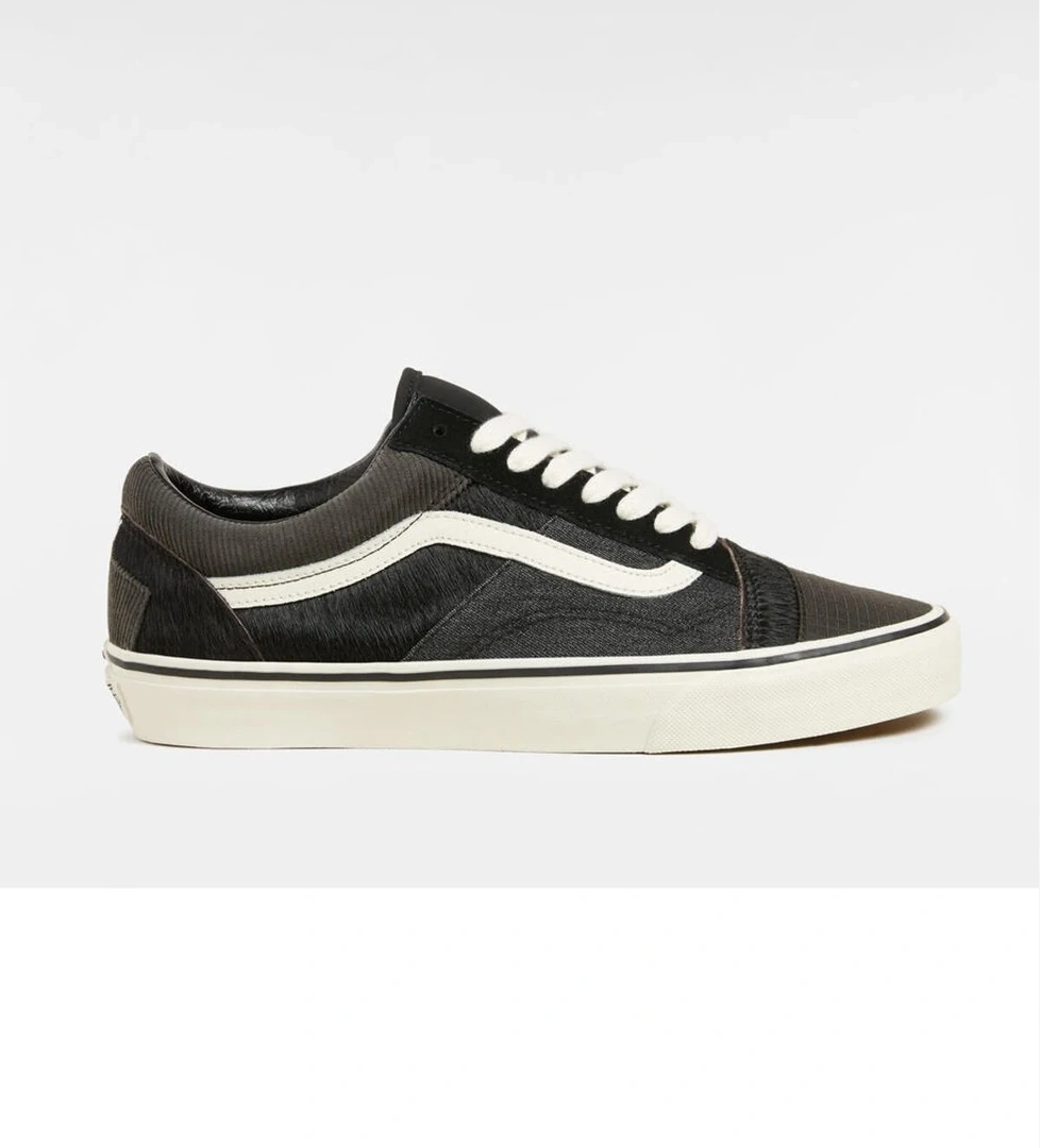 Vans Siyah Vans Old Skool Patchwork Erkek Sneaker