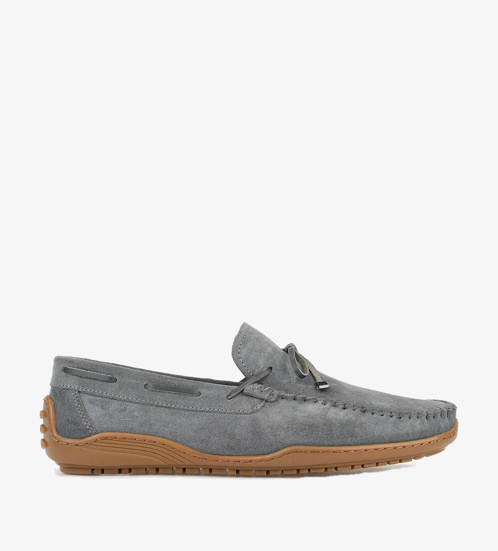 Ziya Ziya Erkek Hakiki Deri Günlük Ayakkabı 1611064Z041 Gri Flo'da! Gri - 1. görsel