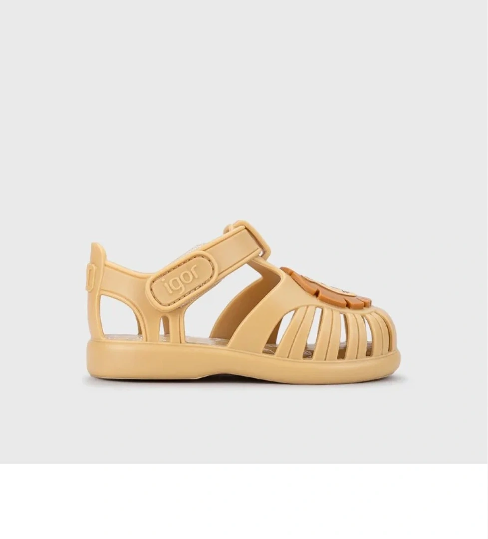 Igor Igor Sarı İgor Tobby Leon Unisex Çocuk Sandalet S10372 Flo'da! Sarı - 1. görsel