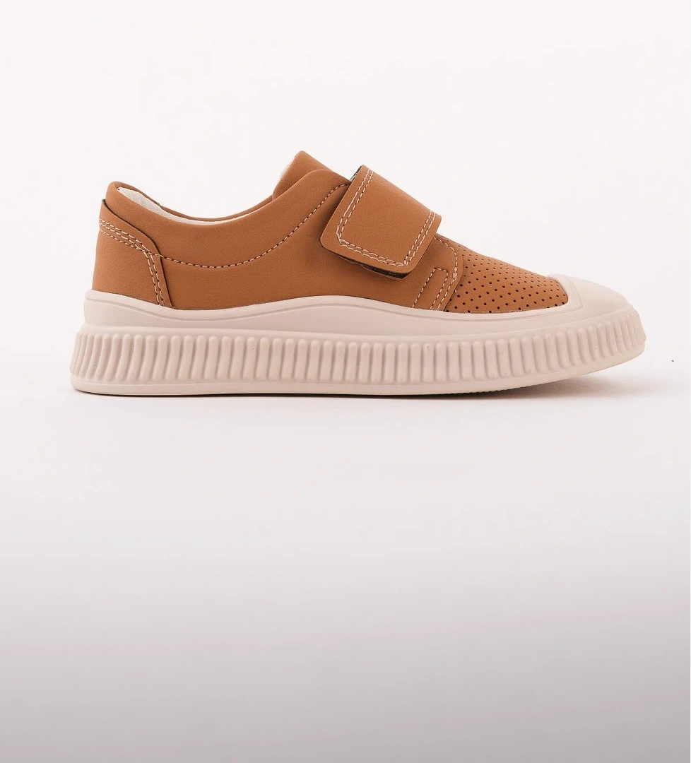 Muggo RONY Cırtlı Delikli Günlük Nefes Alabilen Unisex Çocuk Sneaker Spor Ayakkabı