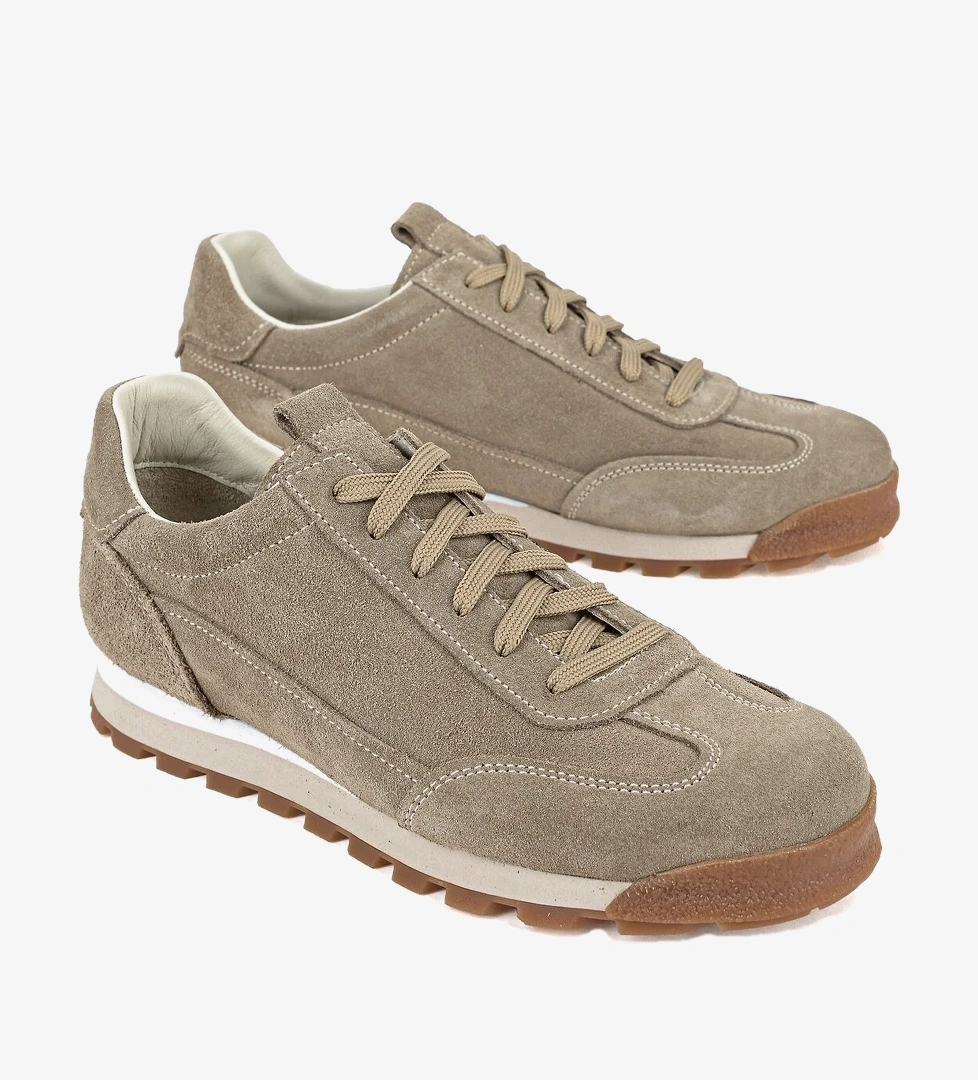 Ziya Kahverengi Ziya Hakiki Erkek Deri Sneaker 1611026Z1030