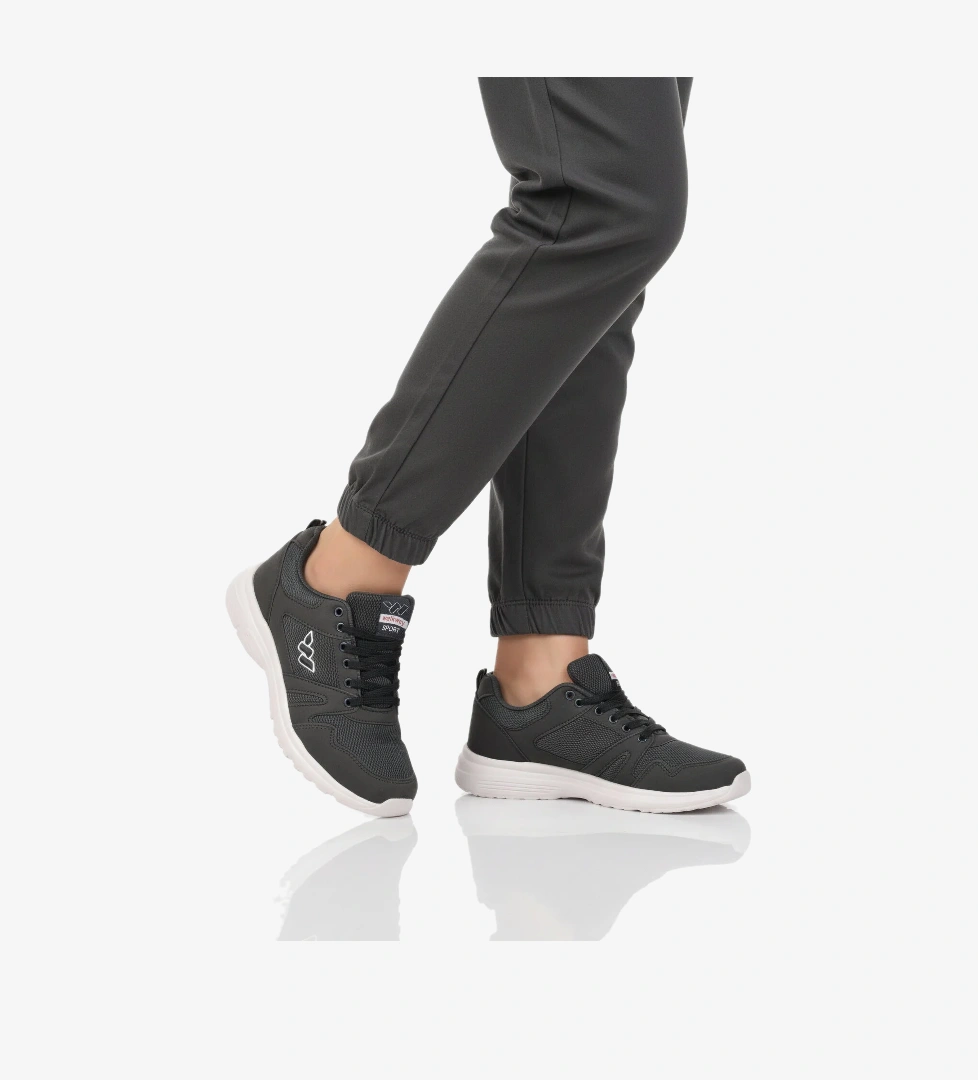 Walkway Lacivert Fileli Hafif Bağcıklı Esnek Unisex Spor Ayakkabı 020 G