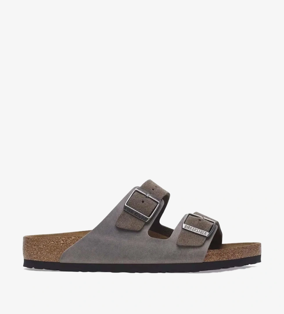 Birkenstock 1029167 Arizona Vl Leoi Terlik Gri