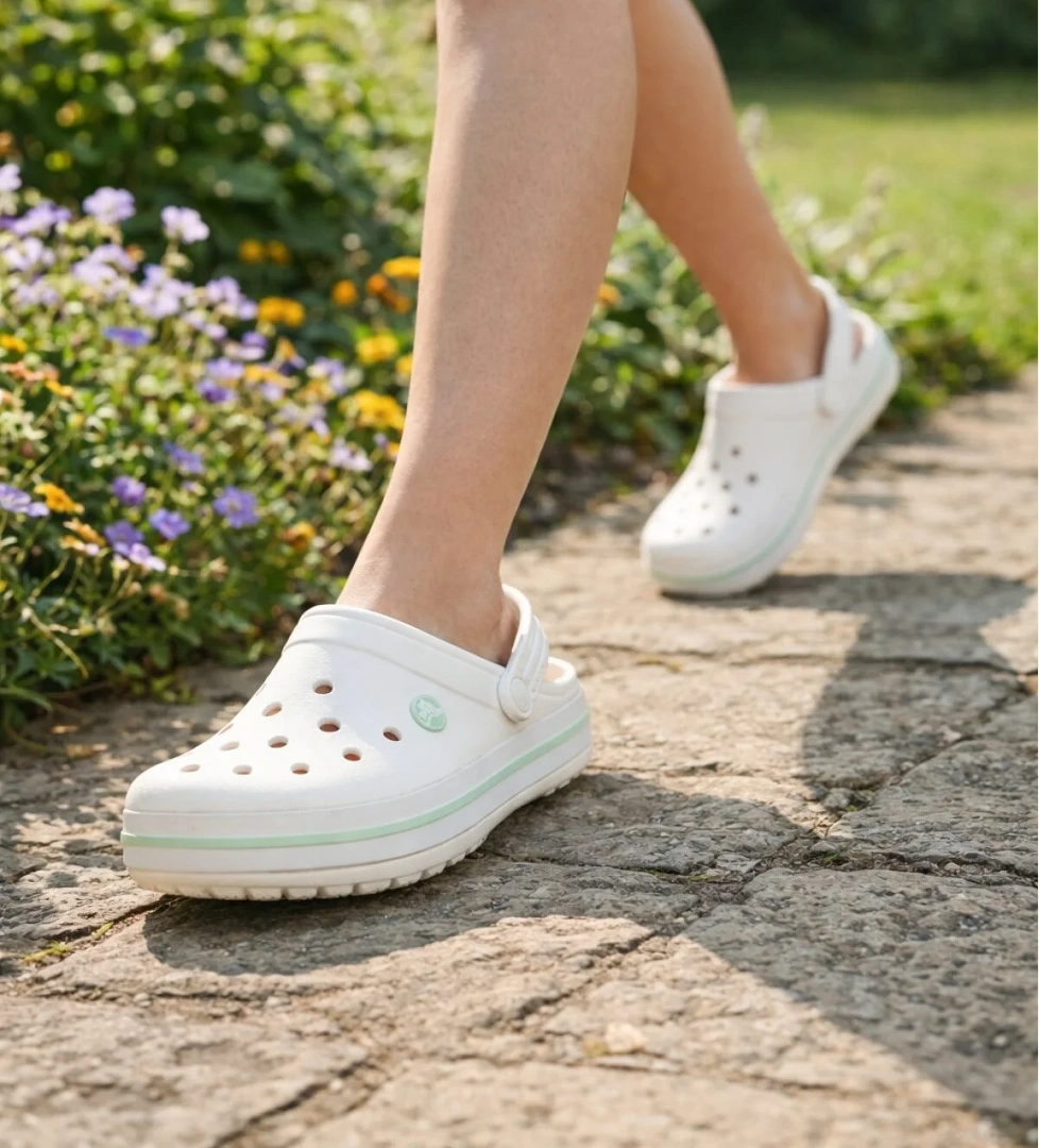 Crocs Beyaz Crocs Crocband Günlük Rahat Terlik
