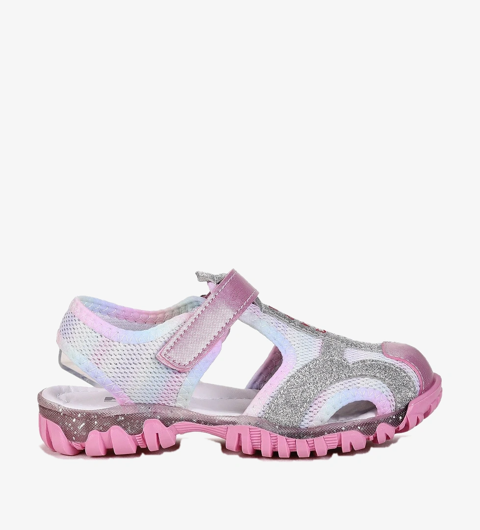 Kiko Kids Kiko Kids Marsa Cırtlı Kız Çocuk Sandalet Pembe Flo'da! Pembe - 1. görsel
