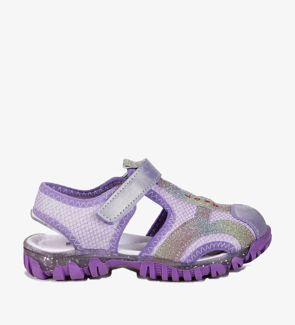 Kiko Kids Kiko Kids Mor Marsa Cırtlı Kız Çocuk Sandalet Lila Flo'da! Mor - 1. görsel