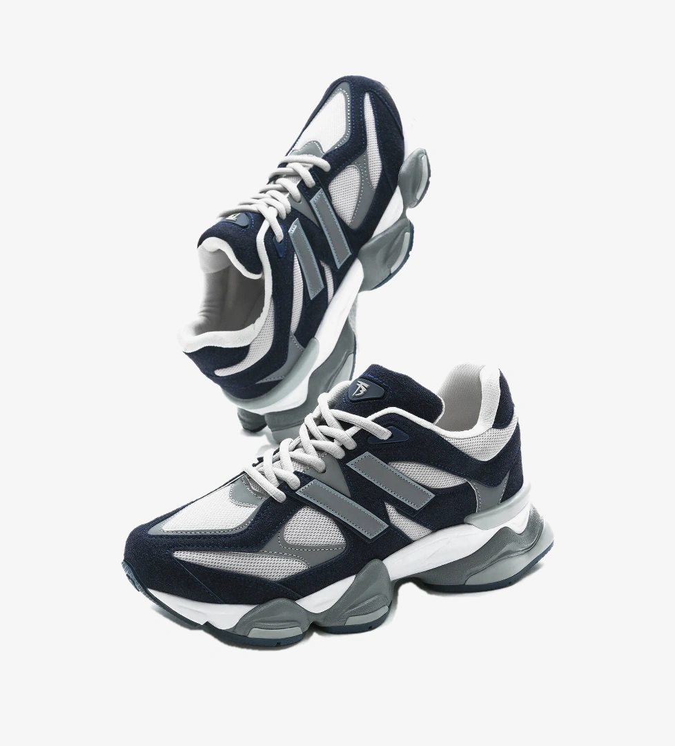 Tonny Black Gri Tonny Black Poli Taban Unisex Anorak Desenli Yüksek Bağcıklı Spor Ayakkabı