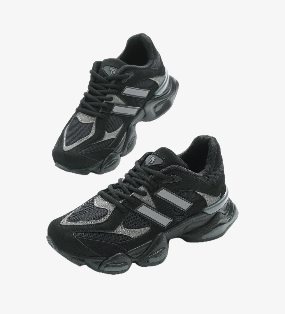 Tonny Black Gri Tonny Black Poli Taban Unisex Anorak Desenli Yüksek Bağcıklı Spor Ayakkabı