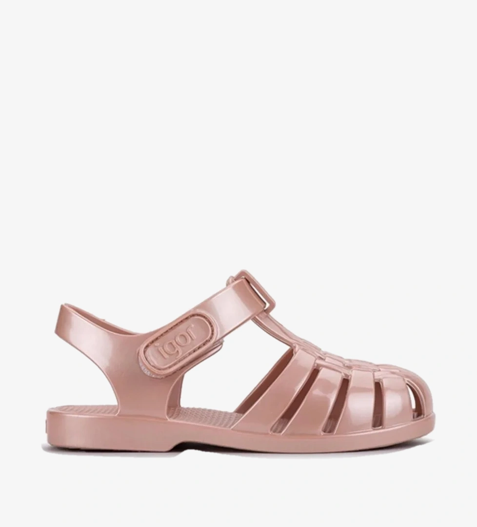 Igor Classica Nacar Çocuk Pembe Sandalet S10367-igr010