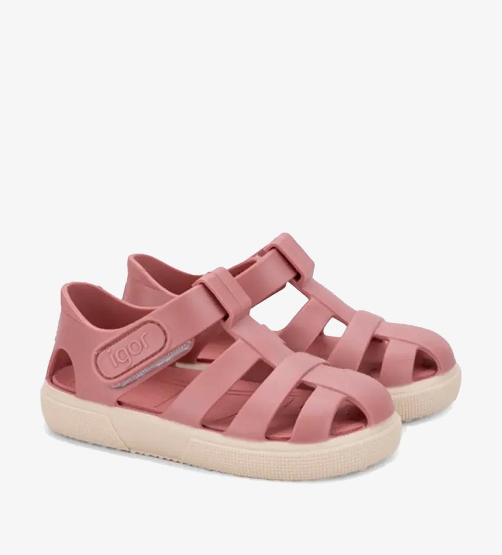 Igor Bay Çocuk Pembe Sandalet S10340-igr383