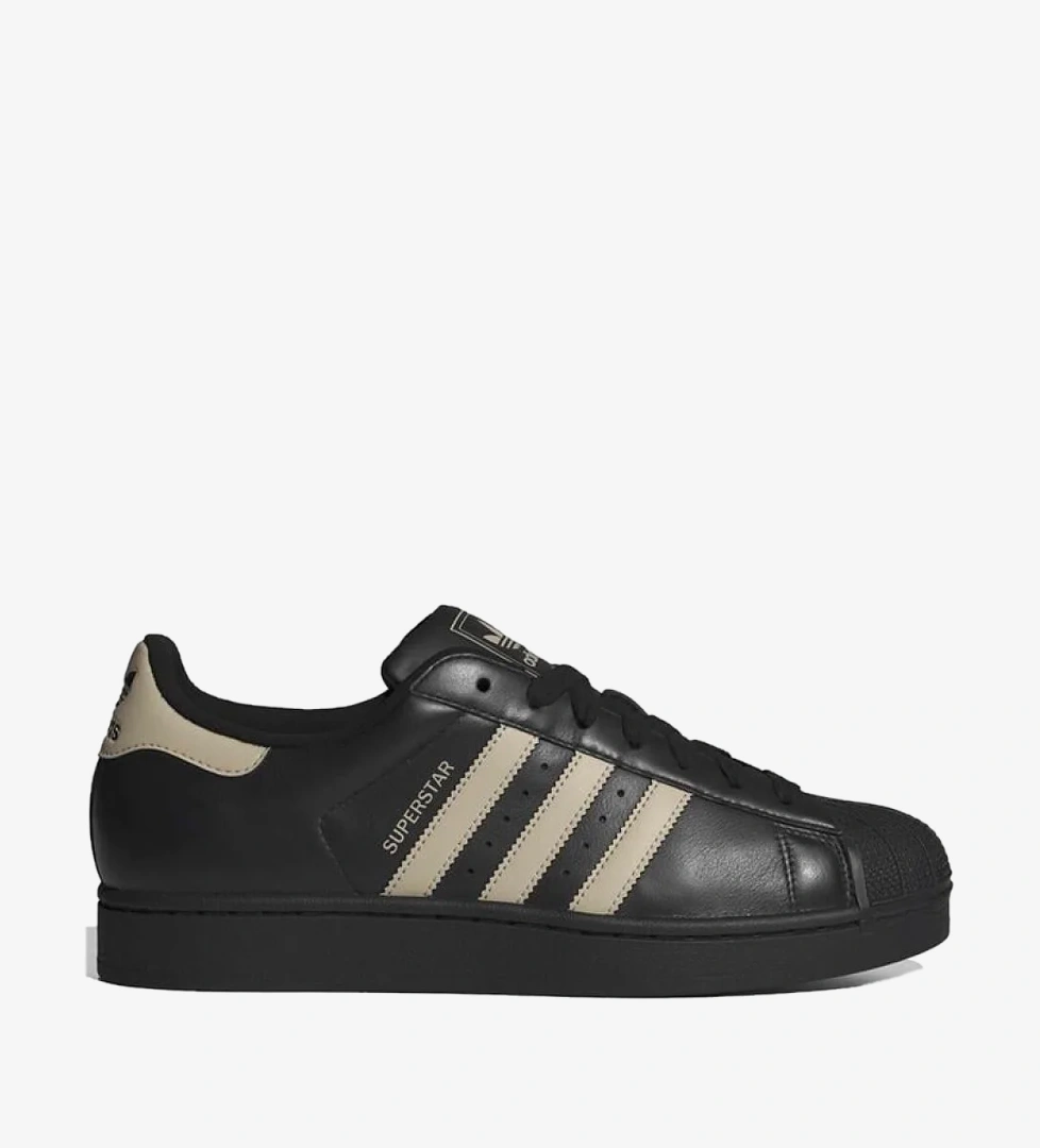 adidas Erkek Siyah Sneaker SUPERSTAR II IH4173
