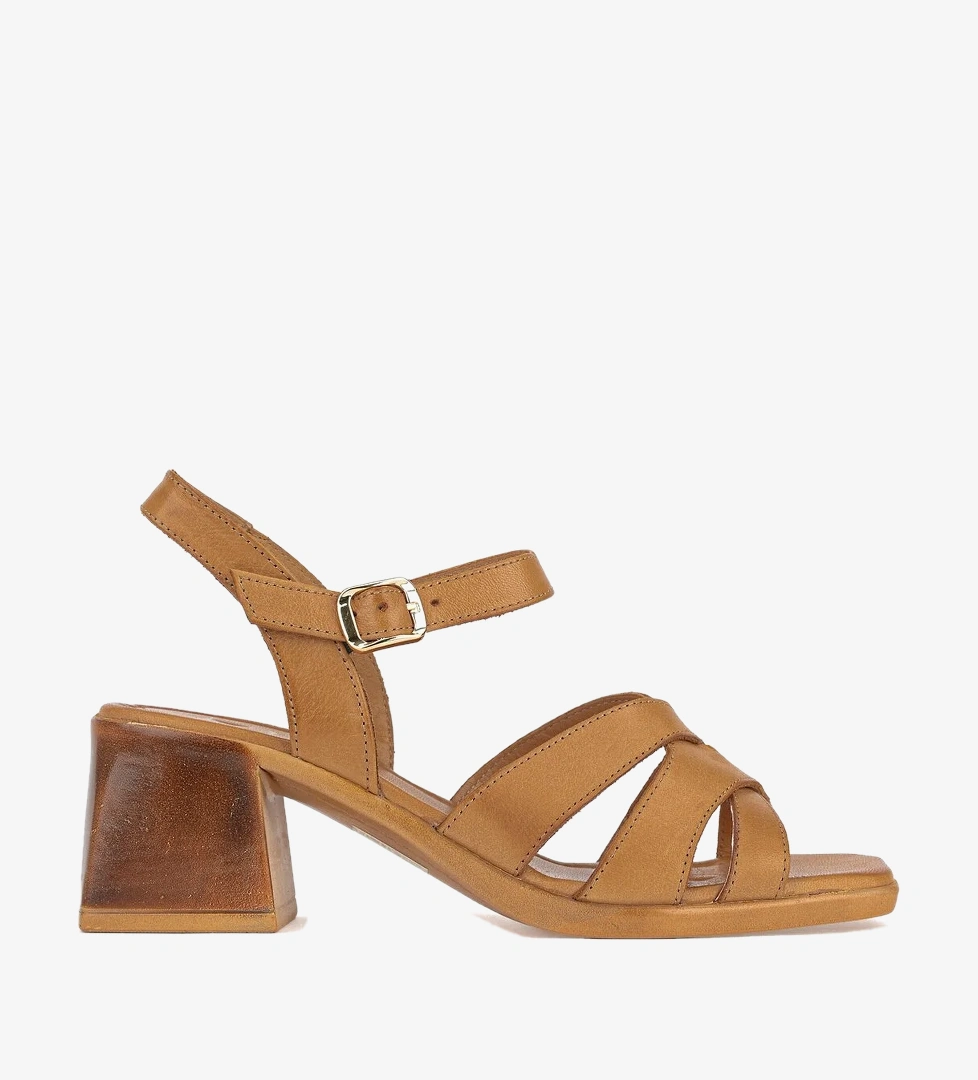 Ziya Siyah Ziya Hakiki Kadın Deri Topuklu Sandalet 161992Z19031