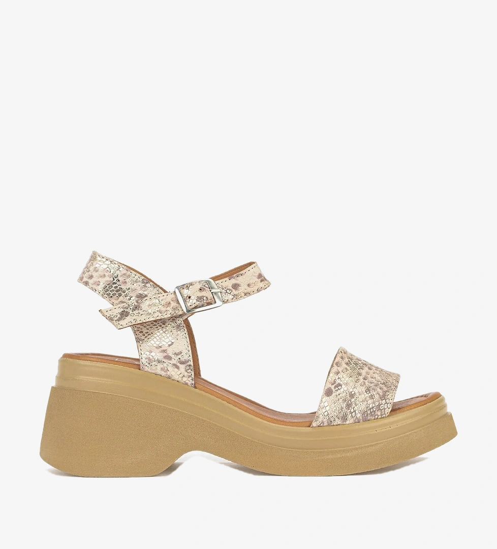 Ziya Siyah Ziya Hakiki Kadın Deri Topuklu Sandalet 161992Z64028