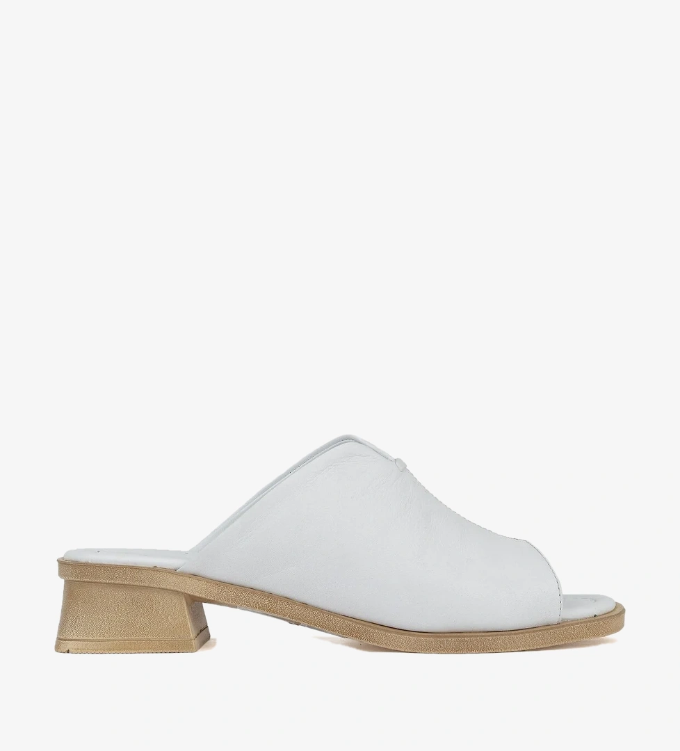 Ziya Siyah Ziya Hakiki Kadın Deri Topuklu Terlik 1611020Z6189