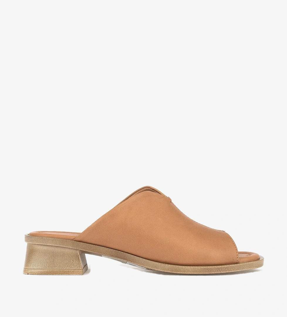 Ziya Siyah Ziya Hakiki Kadın Deri Topuklu Terlik 1611020Z6189