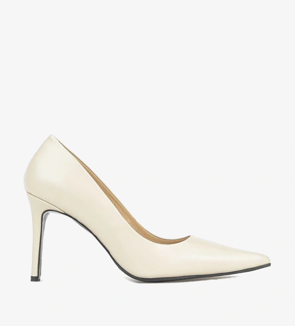 Ziya Siyah Ziya Hakiki Kadın Deri Topuklu Ayakkabı 1611059Z1425