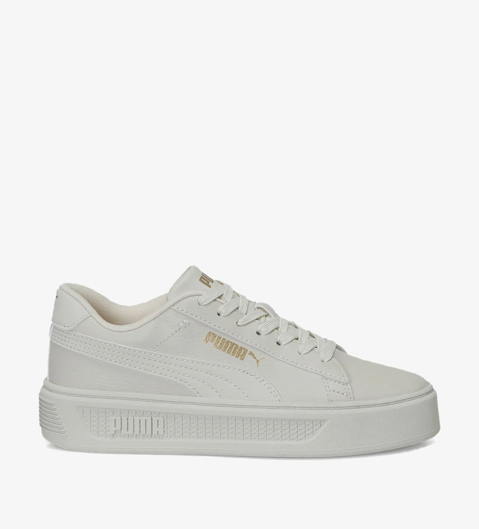 Puma Smash Platform V3 TDP Beyaz Kadın Sneaker