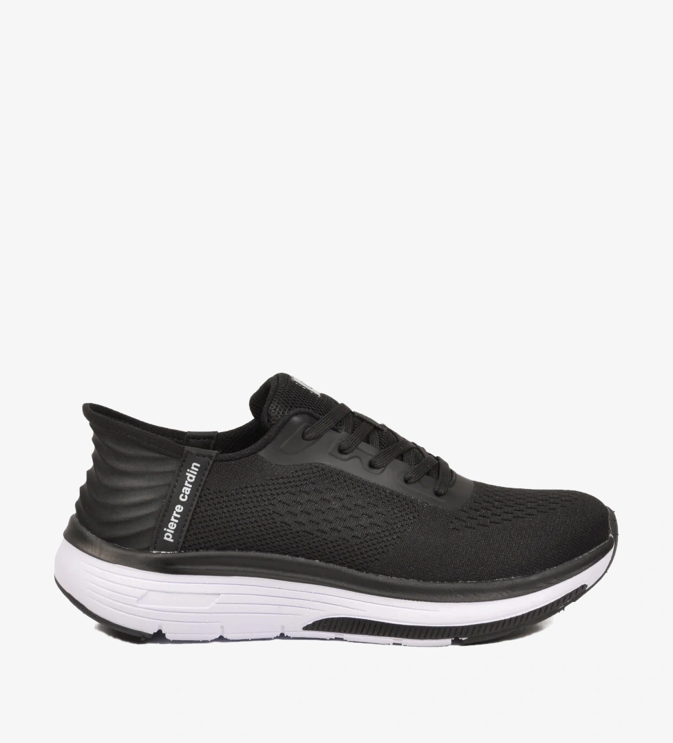 Pierre Cardin Siyah Beyaz Unisex Spor Ayakkabı
