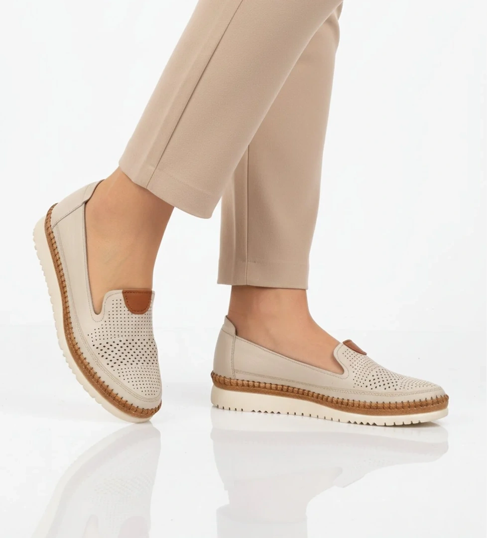 A Spor Siyah A Spor Hakiki Deri Kadın Casual Ayakkabı