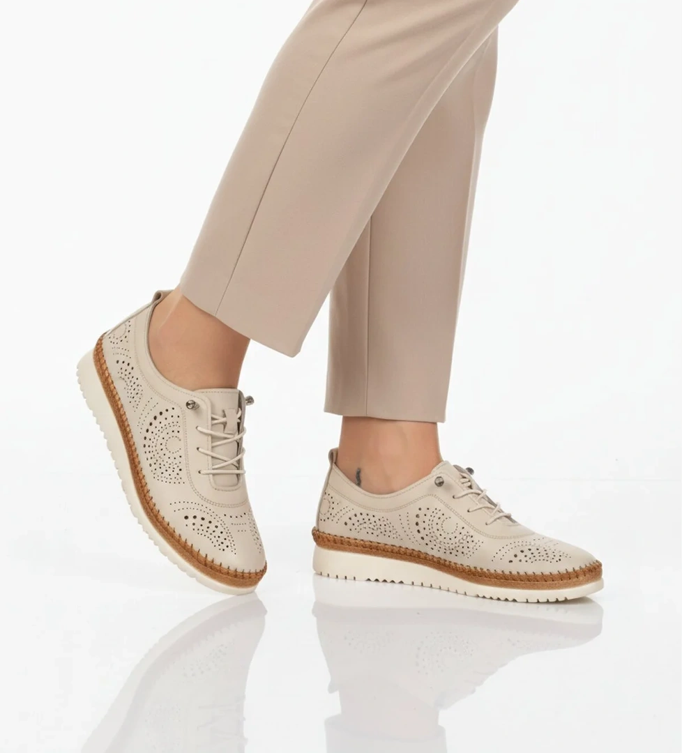 A Spor Siyah A Spor Hakiki Deri Kadın Casual Ayakkabı