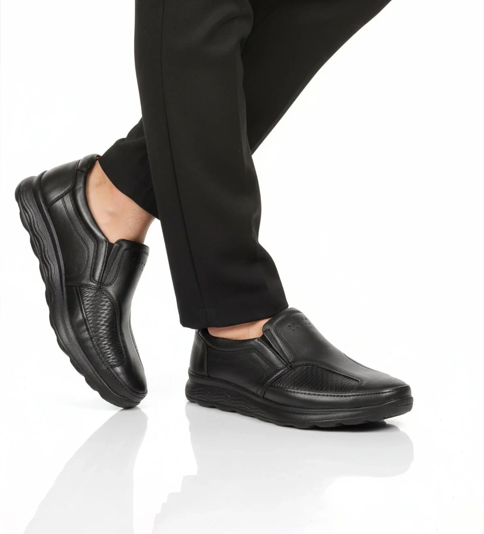 A Spor Kahverengi A Spor Hakiki Deri Erkek Casual Ayakkabı