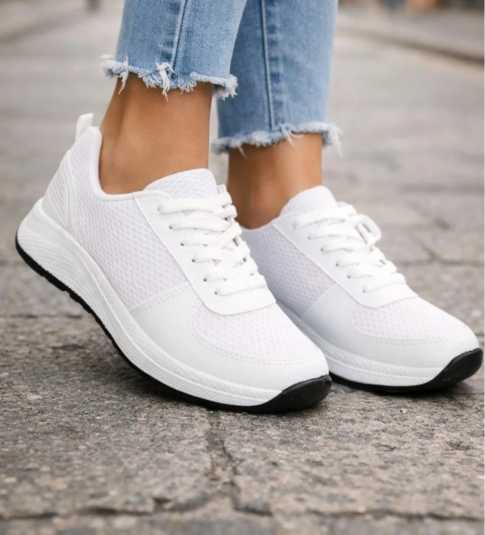 Odesa Ayakkabı Kadın Sneaker – Nefes Alan Fileli, Hafif ve Konforlu