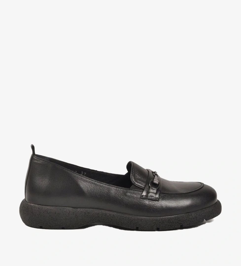 A Spor Kahverengi A Spor Hakiki Deri Kadın Günlük Ayakkabı