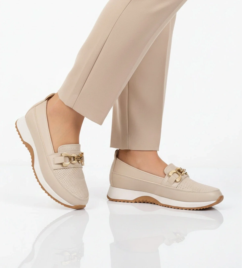 Ayakmod Siyah Ayakmod Hafif Esnek Kadın Casual Ayakkabı 064 Z