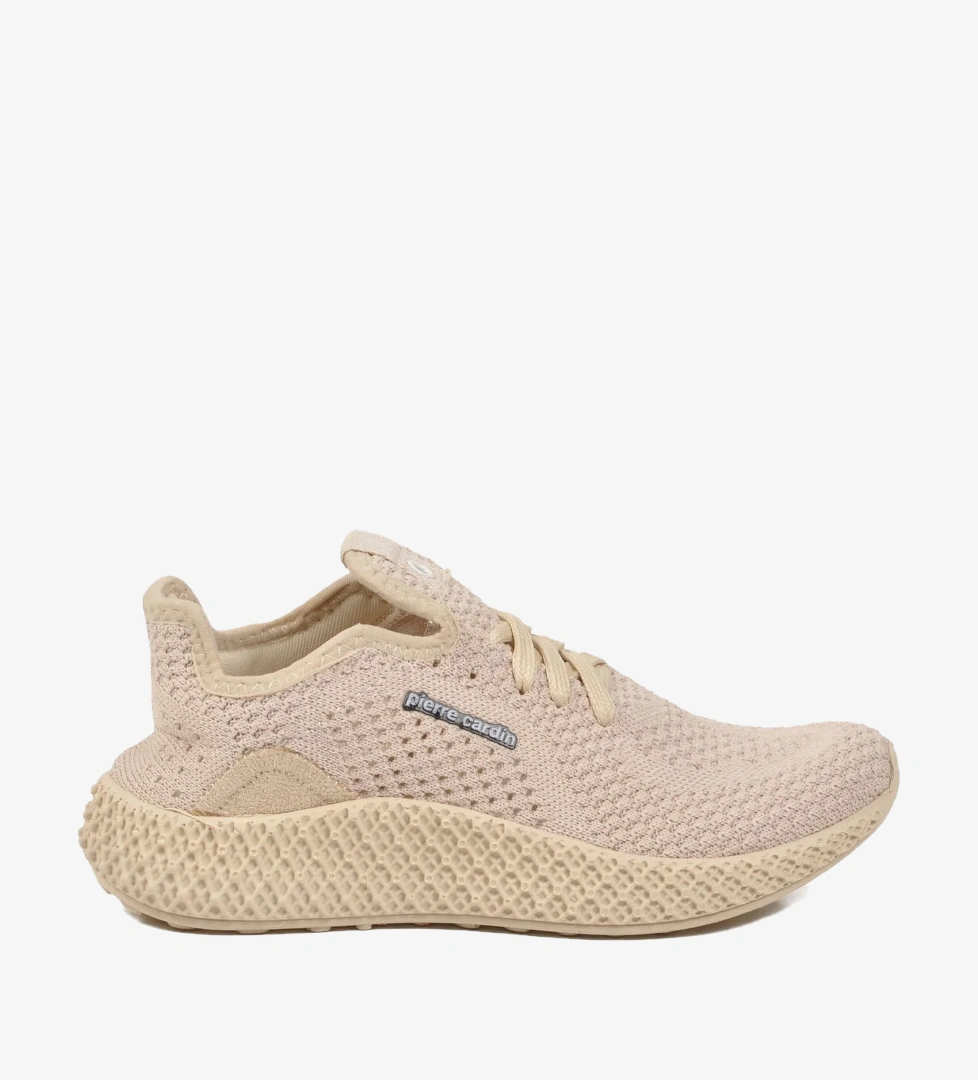 Pierre Cardin Krem Unisex Çocuk Spor Ayakkabı